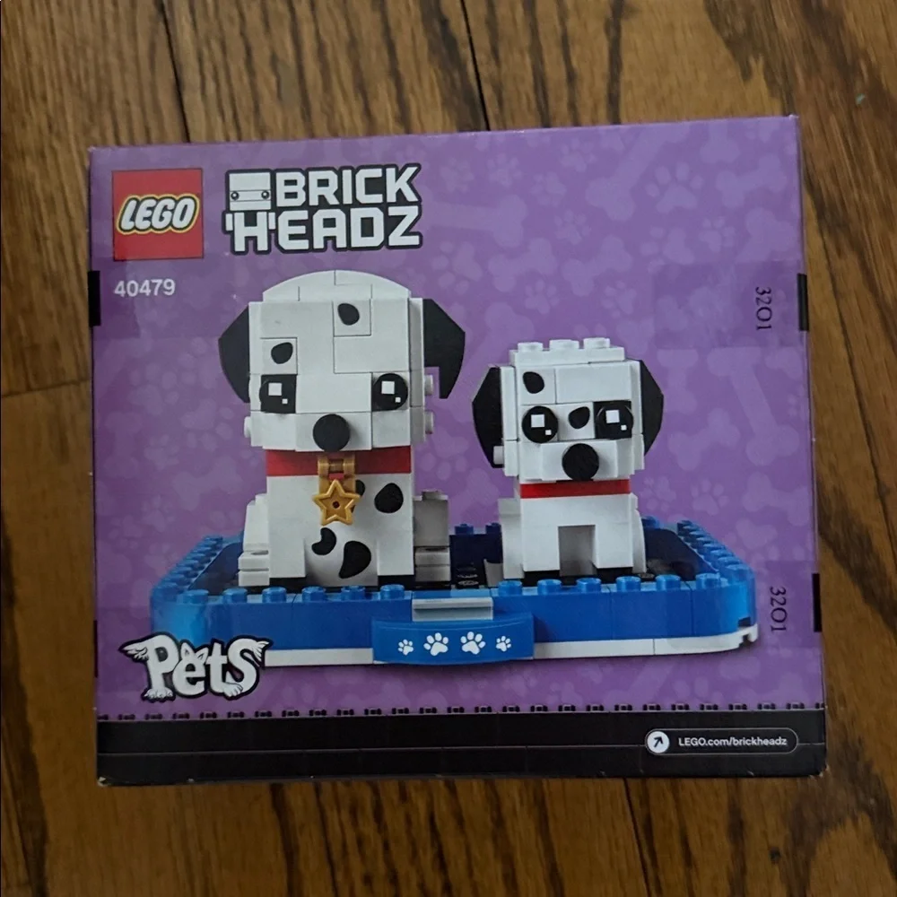 Lego brick headz set 40479 puppy 132. 242 pieces new and sealed in box retired